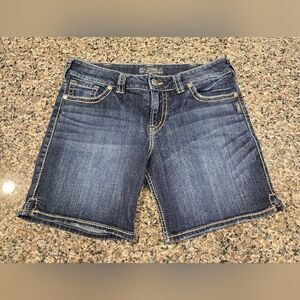 Silver Jean Shorts 32w